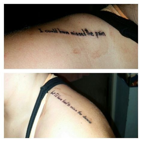 My 3rd and 4th tattoos. Lyrics from The Dance by Garth Brooks. Chris Garver Tattoos, Tattoos Lyrics, The Dance Tattoo Garth Brooks, Garth Brooks Quotes, The Dance Garth Brooks, Garth Brooks Quotes Song Lyrics, Garth Brooks Lyrics, Garth Brooks Shirts, The Good Ones Lyrics Gabby Barrett