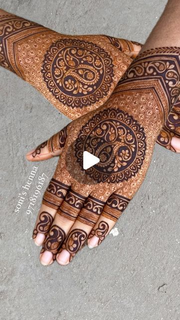 Soni Khan on Instagram: "Mandala back hand mehndi design   Book your special day with @sonis_henna  DM for classes related inquiry  Call or WhatsApp on 9718196187 for class related enquiry Bridal bookings.  Mehndi @sonis_henna ☘️ ☘️ ☘️  Beautiful henna designs   Follow @sonis_henna Learn how to apply this beautiful designs step by step on YouTube▶️ link in bio👉  . . . .  #photography #photo #photoshoot #photographylovers #photographers_of_india #photographers_of_india #flowers #hennadesign #photooftheday #instamehndi #instadaily #instalike #hennaparty #hennamehndi #hennamehndilondon #followersinstagram #hennaputih #henna #hennatattoo #hennaparty #hennacones5 #sonishenna  #viralreels #hennaartist #mehndilovers #tipsandtricks #explorepage #exploretocreate  #trendingnow #lovemehndi #like4lik Mehndi Designs Mandalas, Mehendi Designs For Back Hands, Mandala Mehndi Designs, Mandala Mehndi Design, Henna Beautiful, Mehndi Designs Bridal, Back Hand Mehndi Design, Back Hand Mehndi, Hand Mehndi Design