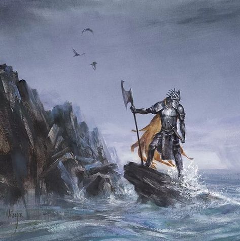 Victarion Greyjoy. Arya Stark Art, Metal Gear Solid Series, Game Of Thrones Artwork, Warrior Concept Art, Lotr Art, Asoiaf Art, The Legend Of Heroes, My Fantasy World, Game Of Thrones Art