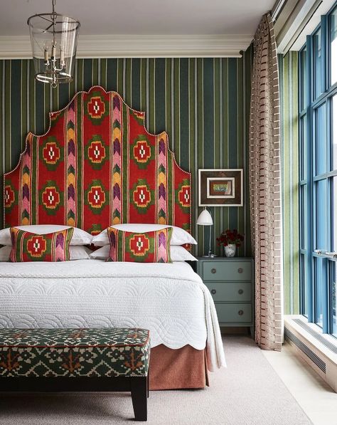 Checking in: Warren Street Hotel is one of New York's best new addresses | House & Garden Foster House, Firmdale Hotels, Farrow & Ball, Kit Kemp, New York Hotels, Hotel Project, Chichester, Quilted Sham, White Quilt