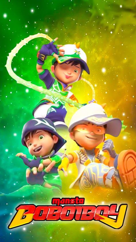 The Free of Wallpaper BoBoiBoy Sori (Thorn and Solar) Follow di @boboiboyart.ig Galaxy Comics, Princess Palace Pets, Frozen Wallpaper, Galaxy Movie, Galaxy Poster, Boboiboy Anime, Anime Galaxy, Boboiboy Galaxy, Friends Wallpaper