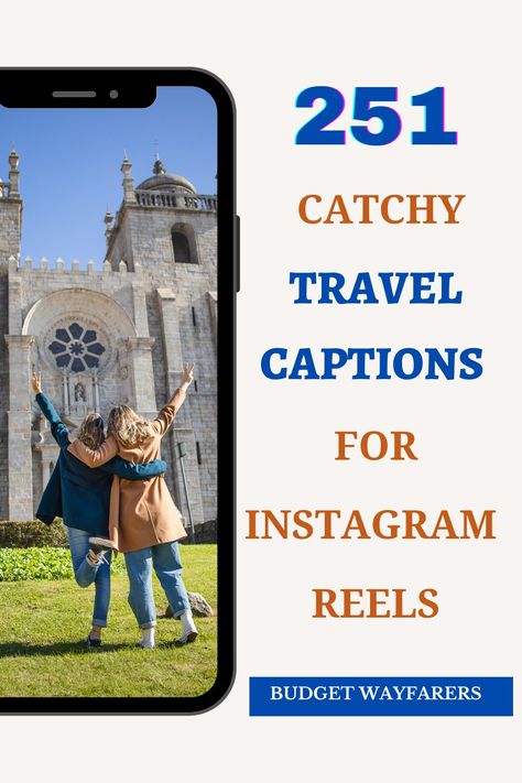 251 Catchy Travel Captions For Instagram Reels Pov Travel Captions For Instagram, Train Travel Captions For Instagram, Vacation Reel Caption, Reels Caption Ideas Travel, Trip Post Caption, Caption For Trip Reels, Caption For Vacation Reel, Caption For Travel Reel, Travel Reels Captions