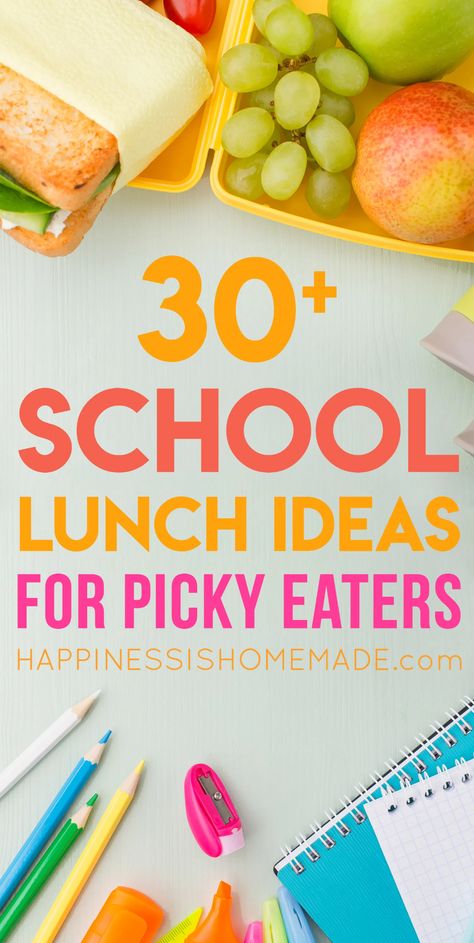 Lunch Ideas For Preschoolers Picky Eaters, Good Ideas For Picky Eaters, Lunch Ideas For Picky Eaters School, Simple School Lunches For Picky Eaters, Lunchbox For Picky Eaters, Cold Lunch Ideas For Middle School, 4th Grade Lunch Box Ideas, Lunches For Kids School, Picky Eaters Lunch