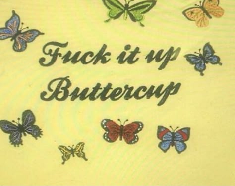 The Words, Butterflies, Yellow, Funny