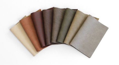 Highland Pull-Up Aniline Upholstery Leather - Instyle Mood Board Interior, Decor Color Palette, Interior Finishes, Fabric Photography, Interior Textiles, Earthy Color Palette, Wall Finishes, Acoustic Panels, Leather Texture