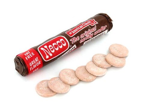 Nostalgic Food, Necco Wafers, Old School Candy, Candy Wafers, Online Candy Store, Freebies By Mail, Penny Candy, Nostalgic Candy, Chocolate Roll