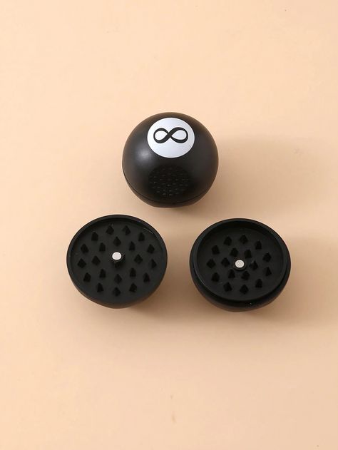 1Pc Billiards Black Eight Modeling Plastic Herb Grinder, Tobacco Cutter, Kitchen Spices Crusher, Novelty Smoking Accessories, Great Gift For Smokers, Smoke Shop Commodity.I discovered amazing products on SHEIN.com, come check them out! Cute Herb Grinder, Kitchen Spices, Herb Grinder, Billiards, Amazing Products, Chicago, Great Gifts, Herbs, Gifts