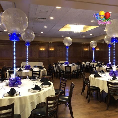 Led Balloon Centerpieces, Led Light Centerpieces, Balloons With Lights, Grad Centerpieces, Light Centerpieces, Centerpieces Balloons, Balloons Centerpieces, Balloon Table Centerpieces, Flower Birthday Party