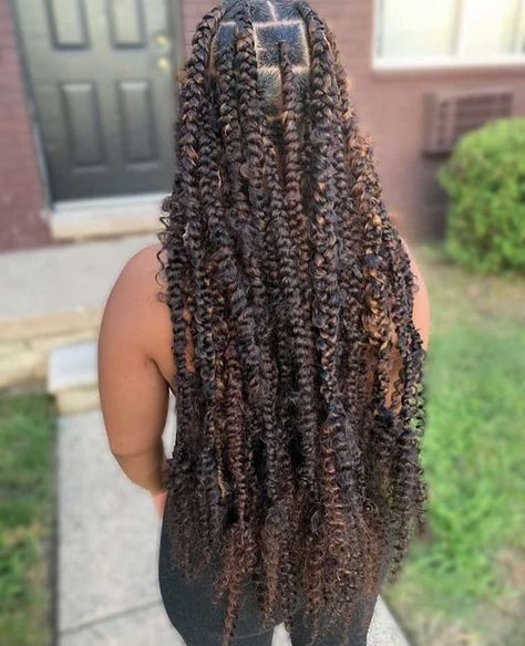 Passion Braids: How to, Type of Hair Used & Styles Passion Plait Braids, Boho Passion Braids, Jumbo Passion Braids, Wisdom Braids, Knotless Butterfly Braids, Passion Braids Hairstyles, Butterfly Box Braids, Black Hairstyles Braids, Passion Braids