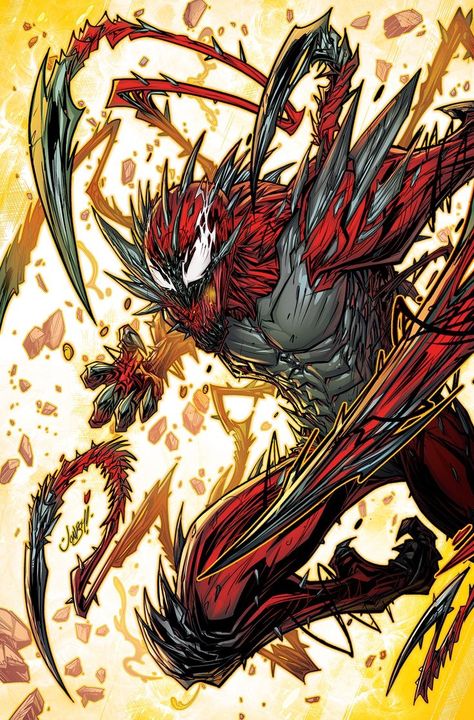 Carnage #8 Carnage Symbiote, Carnage Marvel, Symbiotes Marvel, Final Space, Marvel Characters Art, Marvel Villains, Marvel Spiderman Art, Variant Covers, Marvel Comics Art