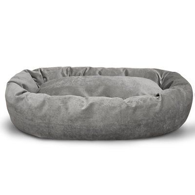 Majestic Pet Suede Bagel Bolster Dog Bed Size: Large (40" W x 29" D x 9" H), Color: Vintage Dog Bed Sizes, Bagel Dog, Diy Dog Bed, Bolster Dog Bed, Sleeping Mat, Cool Dog Beds, Green Bedding, Dog Pet Beds, Bed Size