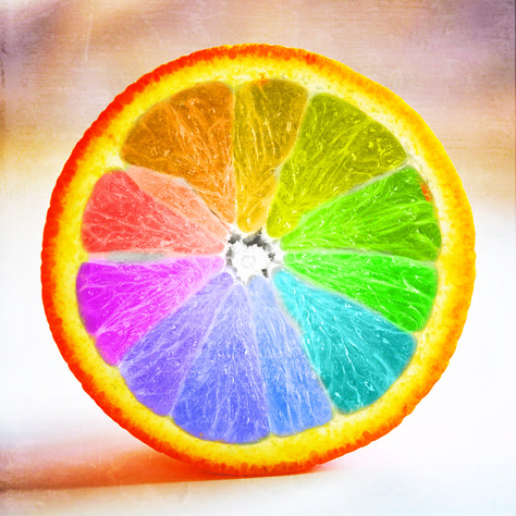 Colour Wheel Ideas, Color Wheel Art Projects, Color Wheel Art, Color Theory Art, Citrus Twist, Art Apps, Orange Art, Creative Colour, Visual Representation