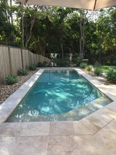 Swimming Pool Next To House, Pavers Around Swim Spa, Poolside Decorating Ideas, Pool Designs For Small Yards, Small Inground Pool Ideas, Small Indoor Pool, Kleiner Pool Design, Indoor Pool Design, Glass Fence