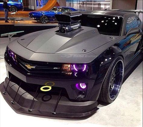 Camaro Car, Chevrolet Camaro Zl1, Custom Muscle Cars, Camaro Zl1, Cool Sports Cars, Best Luxury Cars, Futuristic Cars, American Muscle Cars, Black Car