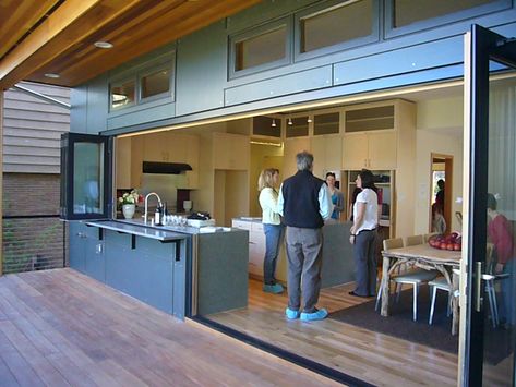 Indoor Door Colors, Kitchen Window Bar, Indoor Outdoor Kitchen, Outdoor Kitchen Bars, Kitchen Design Diy, Door Colors, Outdoor Remodel, Indoor Door, Indoor Doors