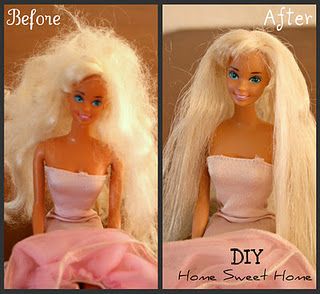 ratty barbie hair fix Samaritans Purse, Scarlett Rose, Diy Barn, Hair Fixing, Barbie Hair, Everyday Hacks, Hair Brands, Hair Detangler, Doll Hair