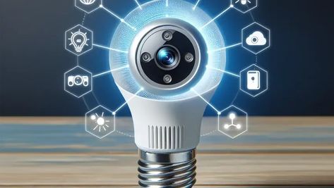 Light Bulb Security Camera: The All You Need to Know Guide Choosing Light Bulbs, Light Bulb Camera, Hearth And Home, Security Cameras, Security Solutions, Video Capture, Giveaway Contest, Cloud Storage, Dual Band