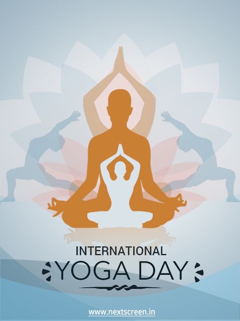 International Yoga Day 2024, International Yoga Day Creative Ads, Yoga Day Post, Yoga Day Posters, Yoga Poster Design, Cheerful Quotes, Yoga Drawing, Meditation Pose, Yoga Themes