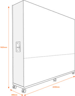 Diy Movable Wall, Hide Furnace, Movable Walls Room Dividers, Walls On Wheels, Museum Exhibition Design Display, Moving Wall, Acoustic Panels Diy, Movable Partition, Mobile Whiteboard