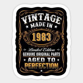 40th Birthday Vintage Made in 1983 Aged To Perfection - Made In 1983 - T-Shirt | TeePublic Whiskey Theme Party, 40th Birthday Gift For Men, 40th Birthday Cakes For Men, 50th Birthday Party Ideas For Men, 40th Birthday Men, 40 Birthday, Custom Birthday Cakes, Birthday Vintage, 40th Birthday Cakes