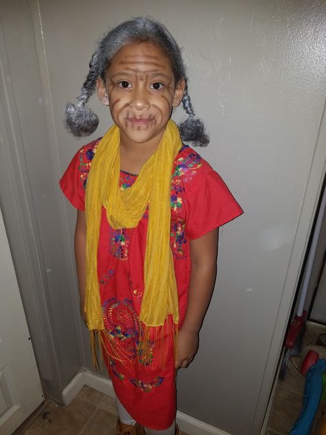 Dress your kid for there 100 days at school here is our idea of  "Mama Coco" 100 Days At School, Mama Coco, Coco Movie, Old Person, Funny Video, 100 Days, At School, Coco, Funny