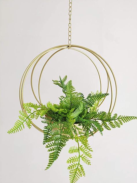 Amazon.com: RISEON Boho Gold Metal Plant Hanger,Metal Geometric Hanging Planter, Modern Planter, Mid Century Air Plant Holder Stand, Minimalist Planter for Indoor Outdoor Home Wedding Decor: Home & Kitchen Outdoor Home Wedding, Metal Plant Hanger, Metal Plant Hangers, Mid Century Plants, Metal Hanging Planters, Modern Planter, Hanging Plants Indoor, Gold Wedding Decorations, Modern Planters