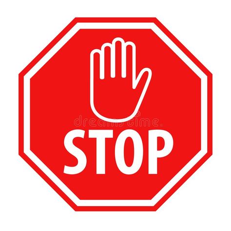 Red stop sign with hand symbol icon vector illustration. Simple red stop roadsig , #AD, #hand, #symbol, #sign, #Red, #stop #ad Panneau Stop, Preschool Labels, Ancient Egypt Pyramids, Signage Signs, Hand Symbols, Alphabet Templates, Red Sign, Hand Crafts For Kids, Stop Sign