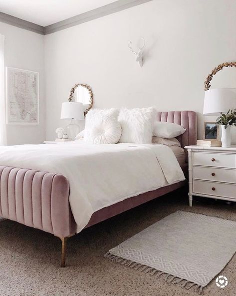 Grey Bedroom Furniture, Teen Bedroom Decor, Bedrooms Decor, Master Bedrooms Decor, Master Bedrooms, White Bedroom, Dream Rooms, Room Inspiration Bedroom, Beautiful Bedrooms