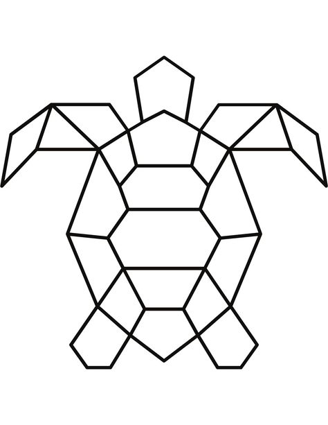 are a fun and educational craft that can be enjoyed by people of all ages. With simple instructions, you can create your own unique animals out of Animals Made Out Of Shapes, Geometrical Animals Drawing, Animal Drawing Using Shapes, Simple Geometric Animals, Geometric Simple Design, Drawing Animals With Shapes, Geometric Shape Drawing, Geometric Drawing Animal, Geometric Animal Coloring Pages