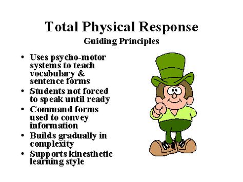 What's good of applying TPR? Tprs Spanish, Total Physical Response, Vocabulary Sentences, Learning A Second Language, Third Grade Science, Fun School, Future Jobs, Learning Style, Esl Teaching