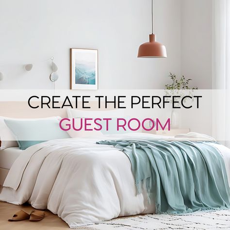 The Perfect Guest Room: 8 Tips for a Relaxing Retreat Guest Room Amenities, Big Basket, Hosting Guests, Room Smells, Five Star Hotel, Guest Bed, Overnight Guests, Cozy Throws, How To Set Up