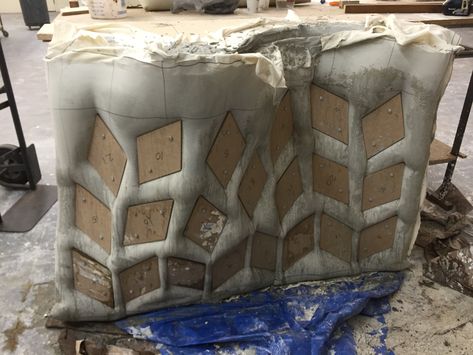 Fabric Formwork, Fabric Concrete, Concrete Cloth, Concrete Fabric, Concrete Formwork, Cast Concrete, Paper Pulp, Concrete Forms, Islamic Patterns