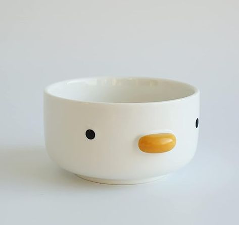 Cute Duck Ceramic Bowl, Mug, and Cup

https://amzn.to/44nC8Lx Duck Mugs, Duck Bowl, Pottery Soup Bowls, Cute Dinnerware, Duck Mug, Duck Pottery, Duck Crafts, Diy Pottery Painting, Clay Cup