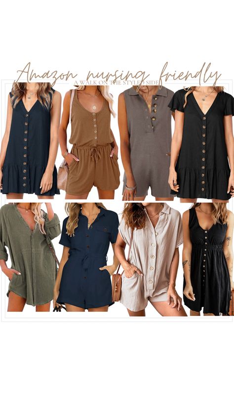 Post Partum Outfits Summer, Summer Post Partum Outfits, Postpartum Outfits Summer, Breastfeeding Friendly Outfits, Nursing Friendly Clothes, Nursing Friendly Outfits, Friendly Outfits, Breastfeeding Friendly Dresses, Outfits Amazon