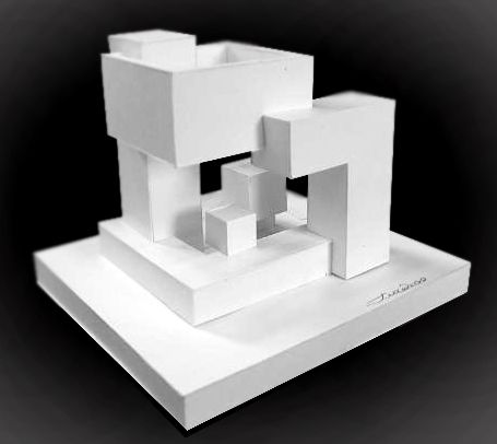 Volume Composition, Composition Architecture, Layered Architecture, Paper Folding Crafts, Geometric Origami, Concept Models Architecture, Perspective Drawing Architecture, Conceptual Architecture, Geometric Design Art