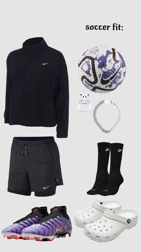 Footballers Outfit, Soccer Drip, Soccer Game Outfit, Futbol Aesthetic, Soccer Fits, Soccer Game Outfits, Training Outfit Men, Sporty Outfits Men, Football Women