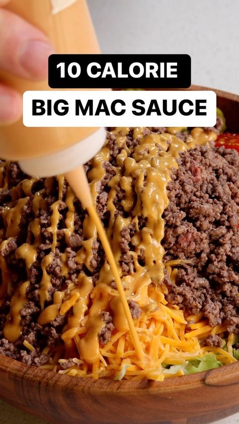 This 10 calorie Big Mac Sauce will change your life! It’s great as a salad dressing, on low cal chicken nuggets, and even DYI Big… | Instagram Low Cal Big Mac Sauce, Low Calorie Big Mac Sauce, Low Cal Sauces, Low Cal Chicken, Low Calorie Condiments, Healthy Condiments, Low Calorie Sauces, Dill Relish, Low Cal Dinner