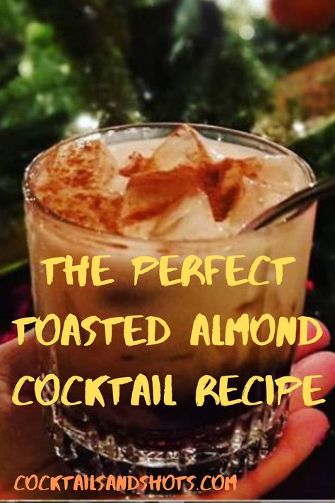 Toasted Almond Drink, Almond Cocktails, Amaretto Coffee, Almond Liquor, Coconut Liqueur, Christmas Drinks Recipes, Tequila Recipe, Cocktail Recipes Whiskey, Rum Cocktail Recipes