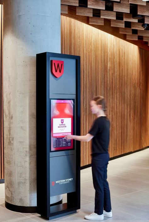 Digital Wayfinding, Directory Signage, Signage Photography, Interactive Kiosks, Library Signage, Digital Kiosk, Wayfinding Signage Design, Office Signage, Wayfinding System