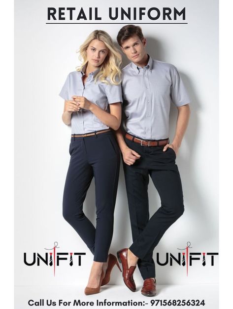 Corporate Shirts Uniform, Retail Uniform Ideas, Beauty Therapist Uniform, Smart Casual Office, Best Uniforms, Company Uniform, Uniform Ideas, Restaurant Uniforms, Staff Uniforms