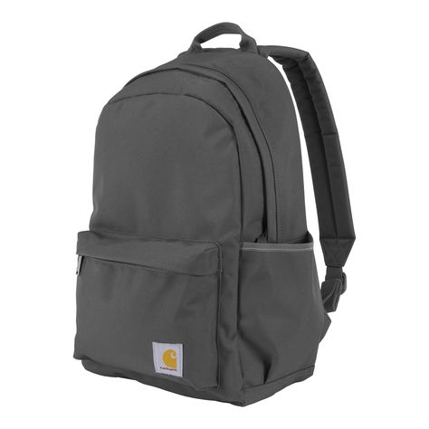 PRICES MAY VARY. 21L CLASSIC BACKPACK | keeping your essentials safe and secure this bag is big enough to carry your everyday’s essentials, strong enough to take on anything DURABLE CONSTRUCTION | Crafted from durable 600-denier polyester, this backpack is built to last. The integrated rain defender technology ensures that your belongings stay dry, making it an ideal companion for your urban commutes or outdoor excursions STORAGE | Featuring a front pocket compartment and main zippered compartme Cool Backpacks For School, Carhartt Backpack, Best Backpacks For School, Travel Fits, Backpack For School, Water Logo, Everyday Backpack, College Backpack, Classic Backpack