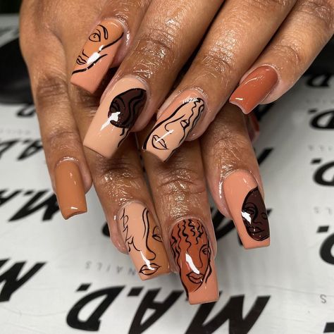 Blm Nails, Juneteenth Nails, Happy Juneteenth, Nail Design Glitter, Nagellack Trends, Fall Manicure, Cute Nails For Fall, Manicure Diy, Seasonal Nails