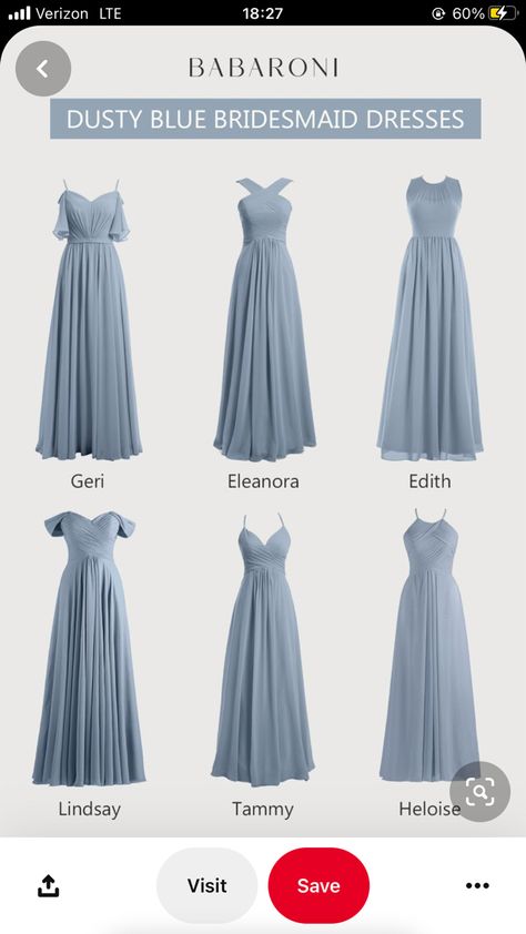 Maid Of Honor Dress Blue, Dusty Blue Bridesmaid Dresses Jjs House, Bridesmaid Dusty Vlue Dresses, Elegant Blue A-line Bridesmaid Dress, Elegant Blue V-neck Bridesmaid Dress, Western Bridesmaid Dresses, Braids Maid Dresses, Ombre Bridesmaid Dresses, Baby Blue Bridesmaid Dresses