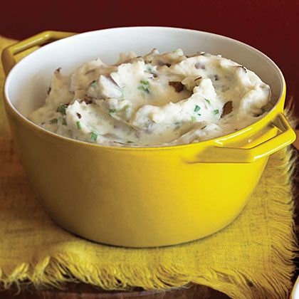 Green Onion Mashed Potatoes | MyRecipes Onion Mashed Potatoes, Mashed Potatoes Thanksgiving, Classic Thanksgiving, Mashed Potatoes Recipe, Quick Side Dishes, Making Mashed Potatoes, Thanksgiving Recipes Side Dishes, Mashed Potato Recipes, Thanksgiving Side