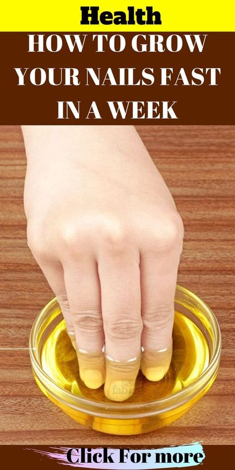 HOW TO GROW YOUR NAILS FAST IN A WEEK Nail Growth Remedies, Nail Growth Faster, Healthy Nail Polish, Grow Long Nails, Nail Growth Tips, Grow Nails Faster, Fast Nail, Nail Care Tips, How To Grow Nails