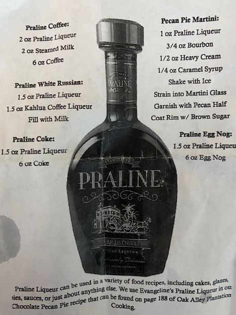 Liqueur Recipes, Pralines And Cream, Praline Recipe, Pecan Praline, Liquor Recipes, Liqueurs Recipes, Liquor Drinks, Pecan Pralines, Caramel Syrup