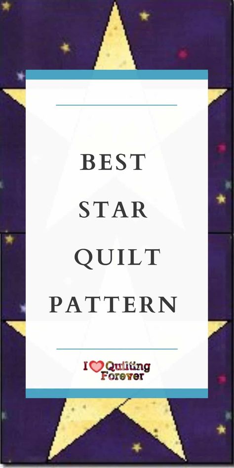 Hunters Star Quilt, Free Quilt Tutorials, Quilt Blocks Easy, Star Quilt Pattern, Circle Quilts, Quilt Block Patterns Free, Start Quilting, Barn Quilt Patterns, Quilting Templates