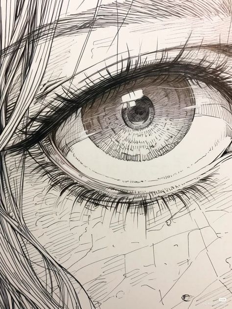 Drawing Of An Eye, Drawing Made Easy, Coloring Pages Aesthetic, Pages Aesthetic, Eyeball Art, Manga Eyes, Arte Indie, Eye Drawing Tutorials, Eye Sketch