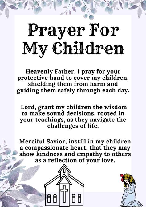 Prayer For My Children Prayers For My Children Protection, Prayer For My Children Protection, Mothers Prayer For Children, Prayer For Classroom, Prayer For Children Protection, Prayer Over Children, Prayers For Sick Child, Prayers For My Children, Prayer In Hindi