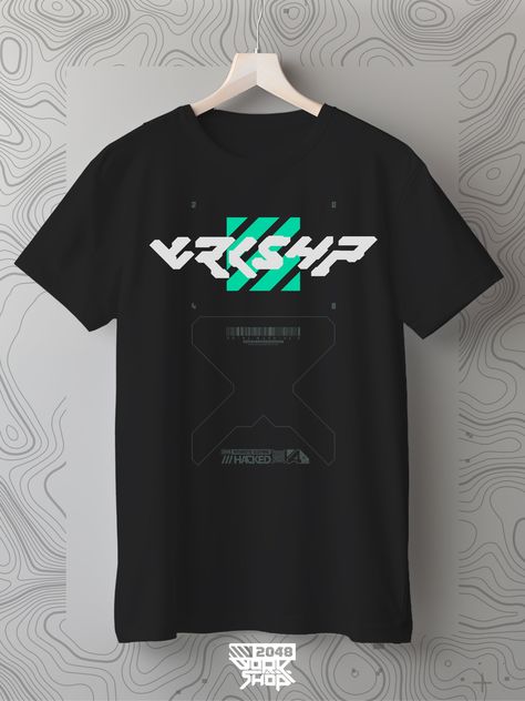 Techwear T-shirt: Cyberpunk Streetwear with Japanese Kanji, Warcore, Darkwear, Harajuku Aesthetic, 2077 Grunge - Unisex Fashion par 2048Workshop sur Etsy Emo Graffiti, Techwear Shirt, Cyberpunk Streetwear, Aesthetic Svg, Futuristic Clothing, Techwear Streetwear, Cyberpunk Design, Dark Future, Rave Edm